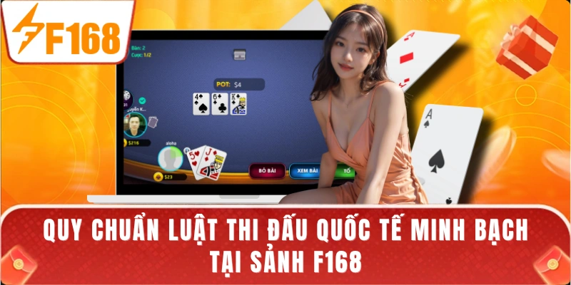 Quy chuẩn luật thi đấu quốc tế minh bạch tại sảnh F168